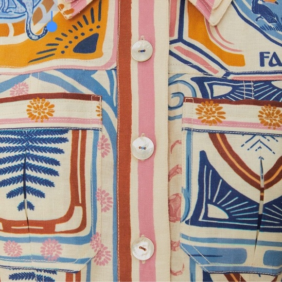 FARM Rio Multicolor Patterned Mini Dress - Picture 9 of 10